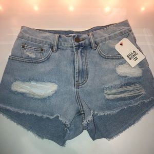 BILLABONG JEAN SHORTS SIZE 25